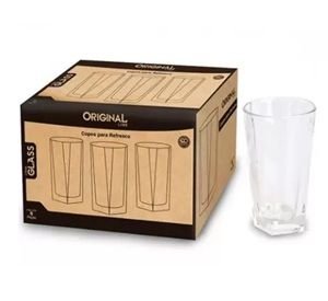 COPO PARA REFRESCO  280ML  ( JOGO C/ 6 )  ORIGINAL  SL0842