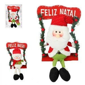 FAM GRACE NOEL/BONECO NO BALANCO 47 X 23 CM ZEIN Z359836