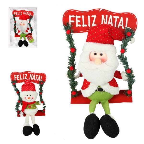 FAM GRACE NOEL/BONECO NO BALANCO 47 X 23 CM ZEIN Z359836