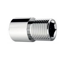 EXTENSAO 1/2 CURTA 20MM SEXTAVAD INT CROMADA ROCO 1004