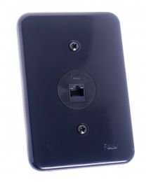 TOMADA P/ REDE RJ 45 POLLAR BLACK RADIAL 1409025
