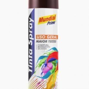 TINTA SPRAY USO G. MARROM 400ML MUNDIAL PRIME 1000073