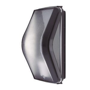 LUMINARIA ARANDELA MALIBU PRETA RADIAL