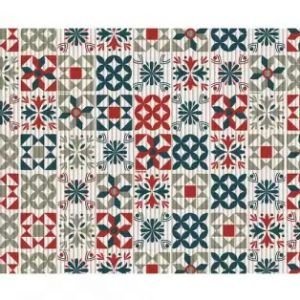 TAPETE TROPICAL  AZULEJOS 2.0    0,65 X 15 MT  KAPAZI