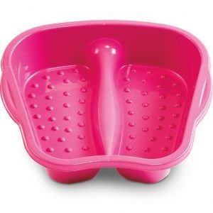 BACIA P/ PEDICURE ROSA 330 X 330 X 70 MM ARQPLAST