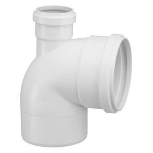 JOELHO 90 ESG  COM VISITA  100 X 50 MM  FORTLEV