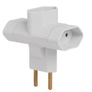 PINO  3 SAIDAS    CINZA   ILUMI   I.1213