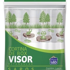 CORTINA BOX VINIL VISOR  SAPOS   1,35 X 2MT  PLAST LEO 620-P