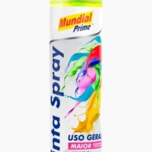 TINTA SPRAY LUMINOSA VERDE 400ML MUNDIAL PRIME 1000056