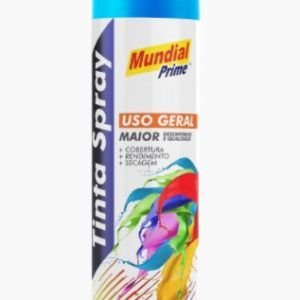 TINTA SPRAY USO G. AZUL MEDIO 400ML MUNDIAL PRIME 1000068