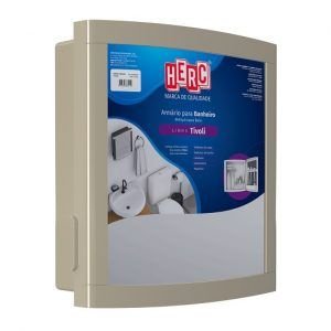 ARMARIO PVC P/BANHEIRO TIVOLI BEGE HERC