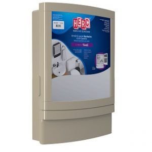 ARMARIO PVC P/BANHEIRO C/ GAVETA TIVOLI BEGE HERC
