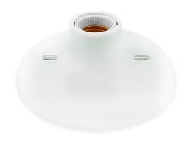 PLAFON BRANCO C/RECEPTACULO LOUCA  ECONOMICO  RADIAL 2101001