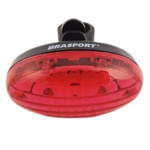 LANTERNA BIKE TRASEIRA (2AAA) BRASFORT B.7863