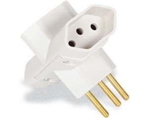 PINO 3 SAIDAS 2P + TERRA   BRANCO ILUMI I.12270