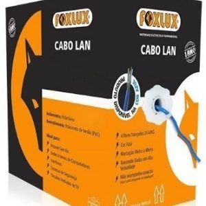 CABO CFTV PARA CAMERA  305 METROS AZUL   FOXLUX    FX6667