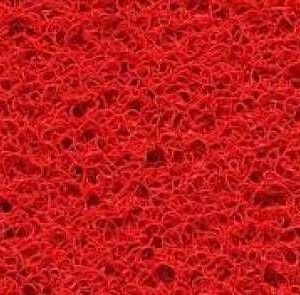 TAPETE VINIL GOLD BASE FUND. VERMELHO 60 X 40 CM 10MM KAPAZI