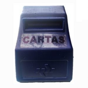 CAIXA P/ CARTA CORREIO  AZUL ROYAL  PLASTIPAN    127-9