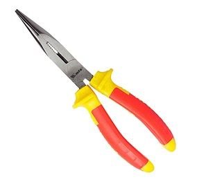ALICATE BICO MEIA CANA RETO ISOLADO 6 POL 160MM CRV MTX71019