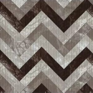 TAPETE TROPICAL ZIG MARMORE MARROM    0,65 X 15 MT  KAPAZI