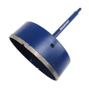 SERRA COP DIAMANTADA C/ HASTE 120MM BRASF B.7954