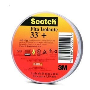 FITA ISOLANTE SCOTCH 33+ 5 MTS 3M 3M62127