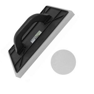 DESEMPENADEIRA  PRETA  17X30CM  (G)  COM ESPUMA   AKROSUL