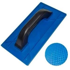 DESEMPENADEIRA AZUL 17X30CM (G) SEM  ESPUMA AKROSUL/GERPLAST