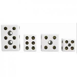 CONECTOR PORCEL  6 MM BIPO.  BRASF B.8607