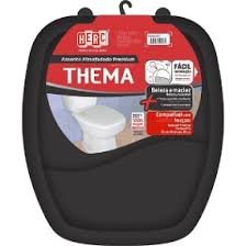 ASSENTO SANIT ALMOFADA THEMA PRETO HERC H.2398