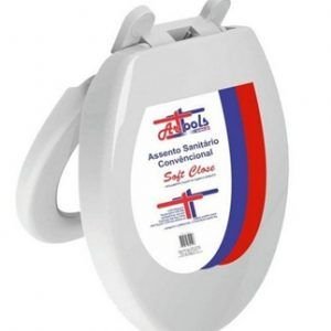 ASSENTO SANITARIO CONVENCIONAL SOFT CLOSE  BRANCO ARTTOOLS