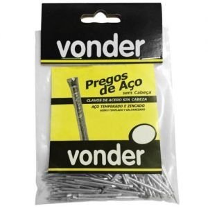 PREGO ACO  17 X 21  CARTELA ( C/100 )   VONDER