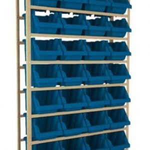 KIT ESTANTE GAVETEIRO ORGAN.  28/7   AZUL PRESTO  P.54500