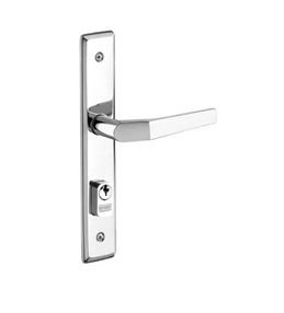 FECHADURA EXTERNA POPLINE CROMADA SOPRANO 3001071101