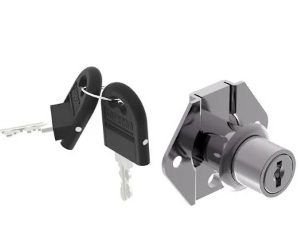 FECHADURA GAVETA 22 MM NIQUEL. SOPRANO 08086110