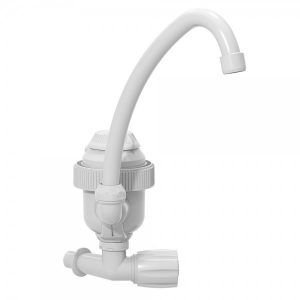 TORNEIRA ELETRICA BICA ALTA PAREDE BRANCA 220V SINTEX TEP244