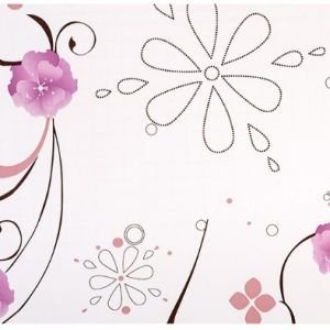 PAPEL PLAST ADESIVO 0,45X10MT   FLORAL 02   LEOELEO  79048