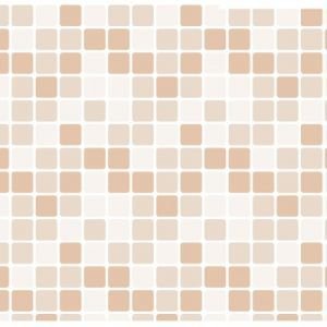 PAPEL PLAST ADESIVO 0,45X10MT  PASTILHA BEGE   LEOELEO 79087