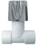REGISTRO PRESSAO TULIPA 20 MM CROMADO  SOCEL   S.894