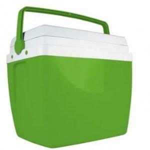 CAIXA TERMICA  34 LT   VERDE MOR