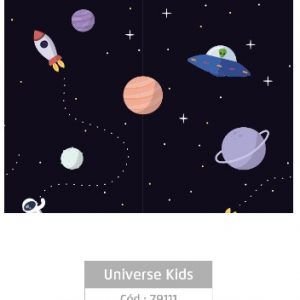 PAPEL PLAST ADESIV  UNIVERSE KIDS  45X10M  LEOELEO  79111