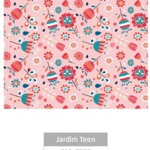 PAPEL PLAST ADESIVO  JARDIM  45X10M  LEOELEO 79116