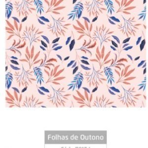 PAPEL PLAST ADES FOLHAS OUTONO  45X10M  LEOEL   79154