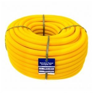 ELETRODUTO CORRUGADO AMARELO  1   C/25MT GERPLAST