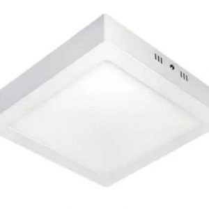 PLAFON LED QUADRADO SOBREPOR 18W BIVOLT ECONOMAX/OUROLUX