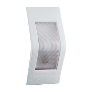 LUMINARIA ARANDELA ELEGANCE BRANCA RADIAL