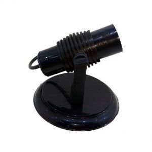 SPOT SIRIUS ASPIRAL P/ 1 LAMPADA PRETO RADIAL
