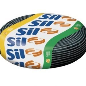 CABO FLEXIVEL   4,0 MM   1LI   PRETO   SIL