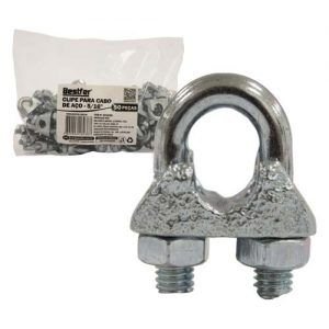 GRAMPO P/CABO ACO (CLIPS)  5/16  (C/50)  BESTFER BFH2390