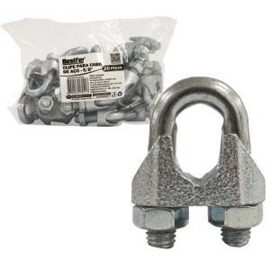 GRAMPO P/CABO ACO (CLIPS)  5/8  (C/20)  BESTFER BFH2393